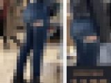 【1130】キューピーちゃんとお戯れ(？)無限メリーゴーランドフィッティング地獄！ピチピチスキニージーンズ女子