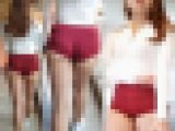 高画質 肉尻ブルマのマンスジ美人