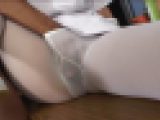 柔らかい白い脚がボクの体を弄っていく…ナースの白タイツを引き裂いて制服のままヤりたい！　Part 3