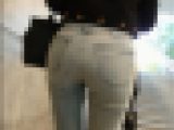 【食べ頃ヒップ】20代デカ尻デニム女子大生２