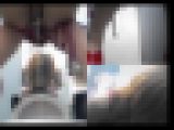 素人グラドルＭ字開脚和式便所 #016