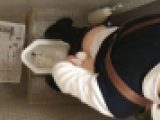 【和式トイレ】美人人妻の便秘脱糞放屁