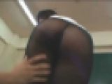 女子学生のパンスト遊戯！美脚に黒パンストを穿かせてやりたい放題！　Part 1