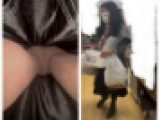 【 スマホで逆さ撮り147】ごく普通、一般の奥さんたちのパンツ撮りました！普通の女性の普通のパンティ【3名収録】