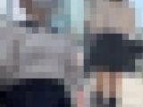 【通スピ＆スロー】少女もガン見の美貌！長身キレイな着衣様をロックオン！