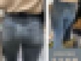 【1158】くぉの横着者ぐぁぁ！下がるだけ下がって最後はエレベーターで上がるんかい！ピチピチスキニージーンズ女子