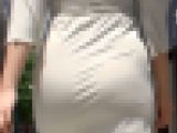 Aさんパート10　パンティーライン　透け　尻