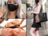 【電車痴漢 #24】《Gカップ爆乳関西弁ギャル》生意気巨乳ギャルインフルエンサーを騙して呼び出し集団痴漢　膣内１発＆胸射＆尻射