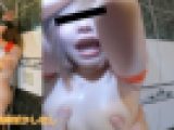 日本人離れしたデカ尻女教師を全裸にしてお風呂場乳首洗いくすぐり責め