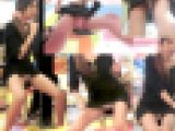 無防備な開脚で白Pモロ見え!隣の彼氏に無断で撮られまくるあどけない私服女子のお宝パンチラ動画（Full HD）