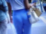 アスリート系ドエロ美巨尻美女がピタピタパッツンパッツンのパンツ履いて歩いてるよ