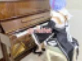 コスプレでピアノ#１