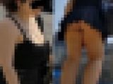 【フルHD】ぽっちゃり乳揺れ爆乳のＴバック・デカ尻