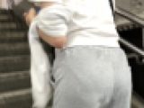 大雨の日。びしょびしょパンティ透け美女