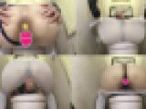 ♡スケパンOL♡自宅でオナニー♡ケツ穴くぱぁ♡
