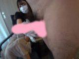 ウブな169cmスレンダー美人女子大生に箸と手袋で４５４５されて大量発射（おまけ付）