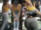 【高画質セット】ジムの巨乳、美尻美人