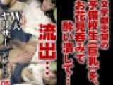 ◆ヤリサー05◆予備校浪人1年めぐりん◆文学部志望の巨乳を、お花見飲みで呑み潰して…◆