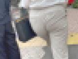 清楚な見た目に反した100センチ超えのヘビー級メガ尻で男を無差別誘惑！ 下品な30代後半パンツスーツＯＬ編