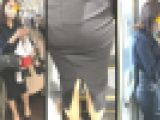 063美人OLお姉さんと可愛いJDお姉さん達の着衣尻と美脚をじっくり観察！