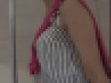 長身黒ギャルのハミ尻爆乳スタイル！