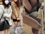 【最強の２人】パンチラデート。おしゃぶりいっぱい。