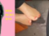 仕事終わりOL★足コキ
