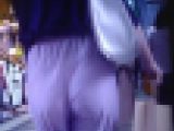 めっちゃ大きなお尻なのにペラペラなパンツ履いてムニュムニュさせて歩いてる美人ギャルの姿がエロい
