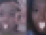 平気な表情で強ぶる彼女 でも顔に出ちゃってます