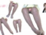 【６分超え】※顔出し※上○彩似！？生々しいスト脚から見えたアレ♡