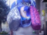 美脚でプリっとしたお尻が魅力的な美人ギャルがピタピタ白パン履いて歩いてるよ