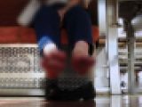 ４Ｋ★超清楚系★もしも電車で素足パンプスの女子大生が隣に座ってきてムレた足を見せつけてきたら