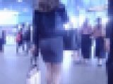 華やかセクシー美女がタイトスカート履いてお尻ムニュムニュさせて歩いてるよ