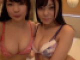 【素人】かわいいお姉さん達と乱交セックス