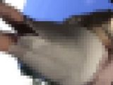 白ぱっつんOLの突き出した尻