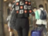 神的に可愛い美女がタイトデニム履いて巨尻モッコリさせて歩いてるよ