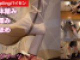 ロングブーツでM男の顔面を踏み付ける! •身体踏み •顔踏み •靴舐め 今回は初めての撮影な