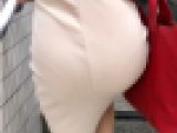 【好評再販SALE】六本木のエロむっちり美人OLの最高のＶ時パンティーライン！最高のこの肉尻にバックで挿入！【166】