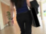 究極のパンツスーツ美女