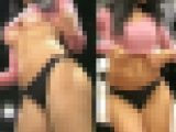 【フルHD】ノーブラで乳首の突起が！