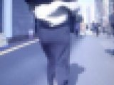 超絶美人お姉さんが美尻肉をプルンプルンさせて歩く姿がエロい