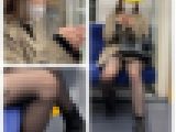 脚フェチ522 美人お姉さんの対面エロ過ぎる黒スト美脚