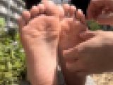 20歳23.5cm美女 足裏くすぐり！2分57秒