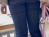 098 女子大生のむっちりハイウエストスキニー尻