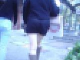 モデル系の美脚美尻美人女子大生がショートパンツ履いて歩いてるよ