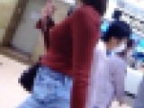 エロボディ清楚美人お姉さんの美巨乳と美巨尻がエロい