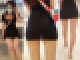 【音あり高画質】綺麗な美人の透けワンピ！パンチラも強烈