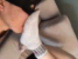 さなちゃんのボロボロ汚ソックスを顔面に押し当てられ匂いを堪能したフェチ男