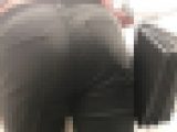 【お得尻〜ず10】黒スキニー巨尻六連　爆ケツ☆