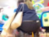 【30代熟女の巨尻】100cmオーバー！激シコの黒スキニーデカ尻！親子ケツ丼のおまけ付きw【4K】